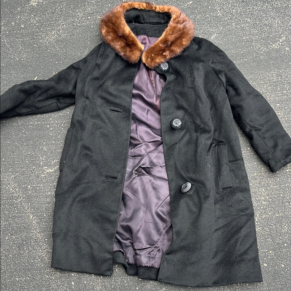 Vintage Faux fur coat/jacket